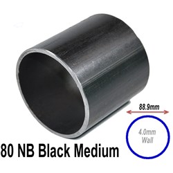 PIPE 80NB MEDIUM WALL