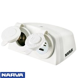 NARVA TWIN ACCESSORY SOCKET