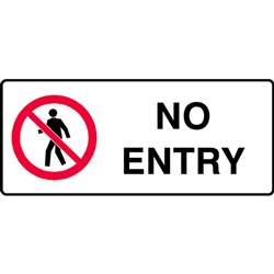 SIGN 'NO ENTRY'