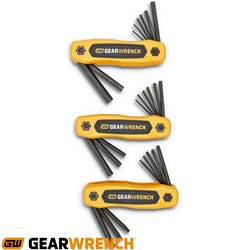 GEARWRENCH FOLDING HEX KEY SET