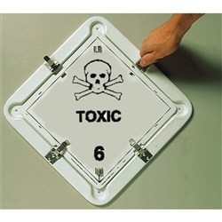 SIGN 'TOXIC 6' DIAMOND