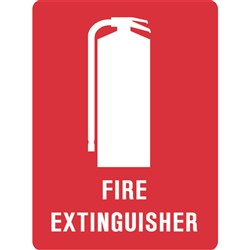 SIGN 'FIRE EXTINGUISHER'