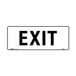SELF ADHESIVE 'EXIT'