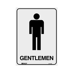 SIGN 'GENTLEMEN'