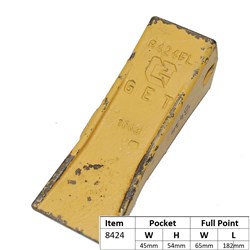 FLARED SPADE TOOTH 24 SERIES