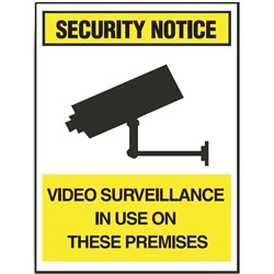 SIGN 'SURVEILLANCE CAMERAS'