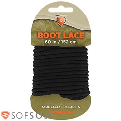 SOFSOLE BOOT LACES BLACK