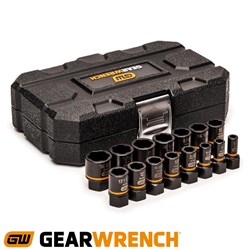 GEARWRENCH SOCKET SET 15PC