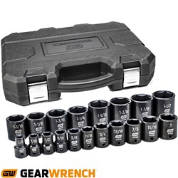 GEARWRENCH SOCKET SET 19 PIECE