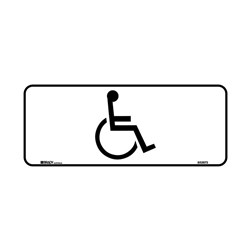 SIGN 'DISABLED PERSON PICTURE'