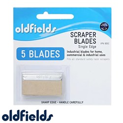 OLDFIELDS SCRAPER BLADES (PK5)