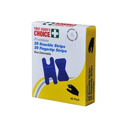 DETECTABLE BLUE 20/20 STRIPS