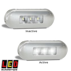 LED WHITE FRONT MARKER LAMP