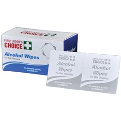 ALCOHOL WIPES PACK 100