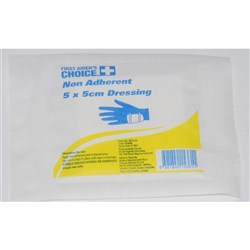 DRESSING 5CMX5CM NON ADHERENT