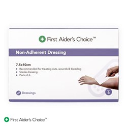 NON ADHERENT DRESSING 7.5CM