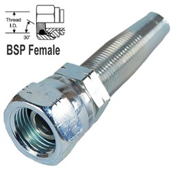 HOSE INSERT BSPP 180' F