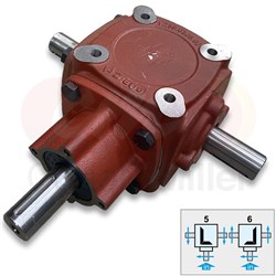 GEARBOX 1:1 26.5 KW 30MM SHAFT