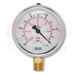 VACUUM GAUGE -100KPA 63MM