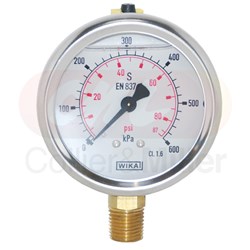 PRESSURE GAUGE 80PSI 63MM