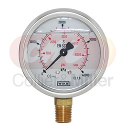 PRESSURE GAUGE 6000PSI 63MM