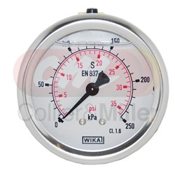 PRESSURE GAUGE 36PSI 63MM