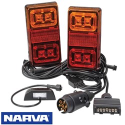 NARVA LED RECTAN TRAILER KIT