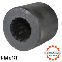 SPLINED HUB 1-1/4 X 14T X 2"