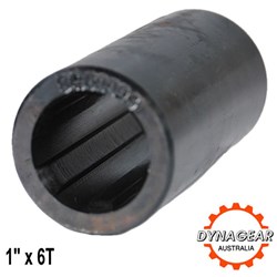 SPLINED COUPLING 1 X 6T