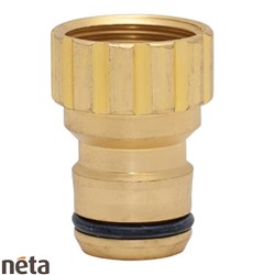 NETA BRASS TAP FITTING 18MM