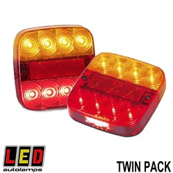 LED TRAILER LAMP TWIN PACK