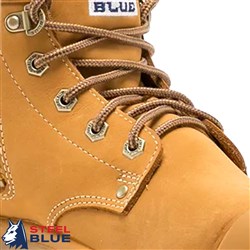 STEEL BLUE NYLON LACES 140CM