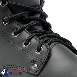 STEEL BLUE NYLON LACES 160CM