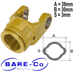 YOKE OUTER TUBE W2100 LEMON