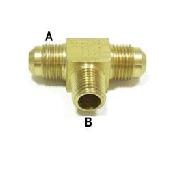 BRASS BRANCH TEE M/M/M