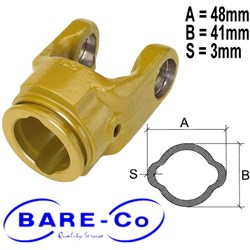 YOKE OUTER TUBE W2200 LEMON