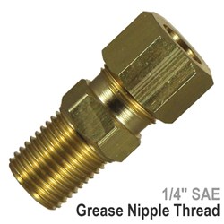 BRASS COMPRESSION CONNECTOR M