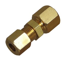 BRASS COMPRESSION BULKHEAD F