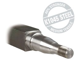 BARE AXLE 40MM SQUARE 77" 7X5