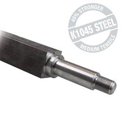 STUB AXLE 45MM SQUARE 800KG