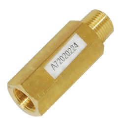 BRASS BSPT ADAPTOR F/M LONG