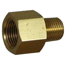 BRASS ADAPTOR 1/4 BSP-F X 14MM
