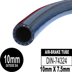 AIR BRAKE TUBE BLACK 10MM