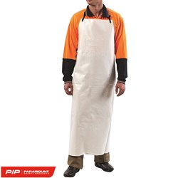 APRON BIB PVC WHITE