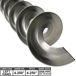 AUGER FLIGHT 4-1/4" LEFT HAND