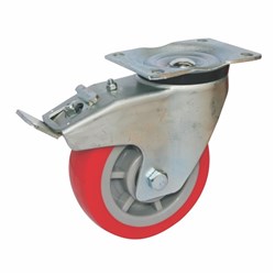 CASTOR 150MM URETHANE BRAKE