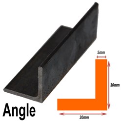 BLACK ANGLE 30MMX30MMX5MM