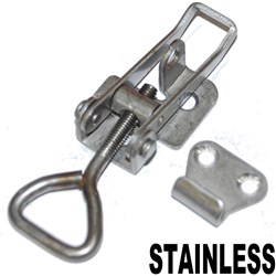 OVERCENTRE LATCH S/STEEL 83MM