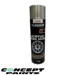 ACRYLIC WHEEL SILVER 400G P/P