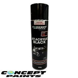 CONCEPT ACRYLIC BLACK 400G P/P